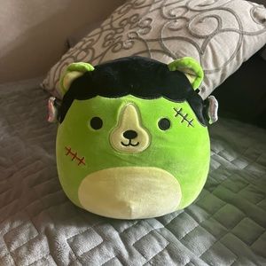 8” Len the Frankenstein Bear Squishmallow (Halloween Edition)